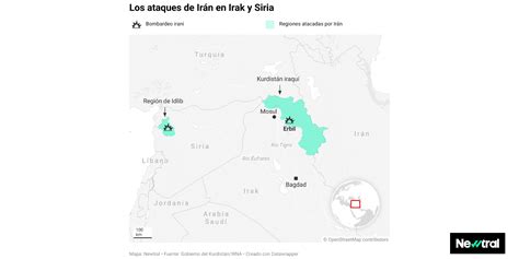 Cómo ha sido el ataque de Irán con misiles contra el Kurdistán