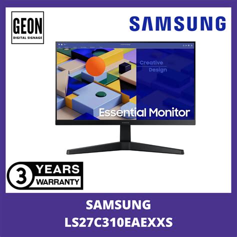 Samsung Inch Ls C Eaexxs Essential Monitor S S C Geon Asia