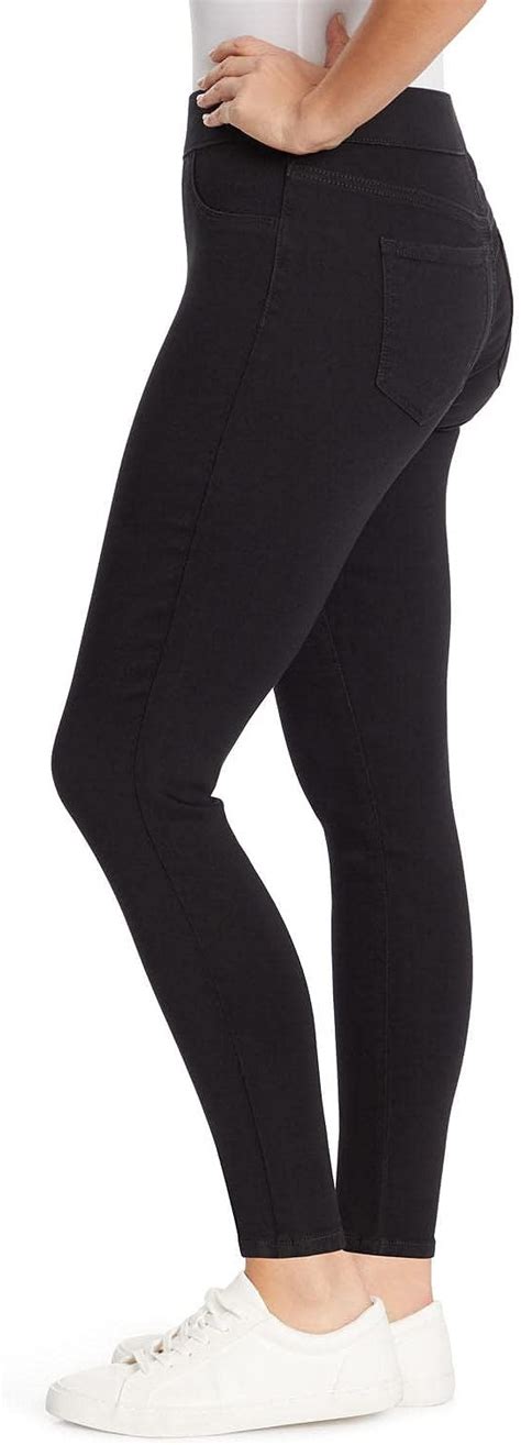 Nine West Ladies Heidi Pull On Pant Women Pullon Pant High Waisted Jeans Stretch Jeans For