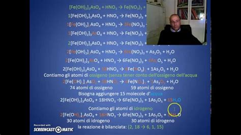 Reazioni Chimiche E Relativo Bilanciamento Youtube