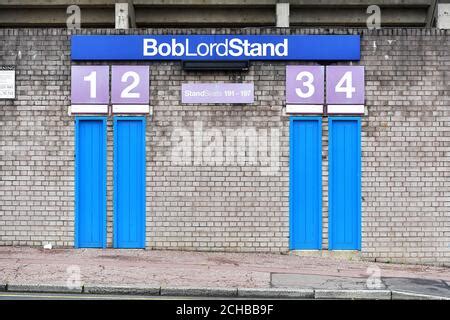 A General View Of The Bob Lord Stand Stock Photo Alamy