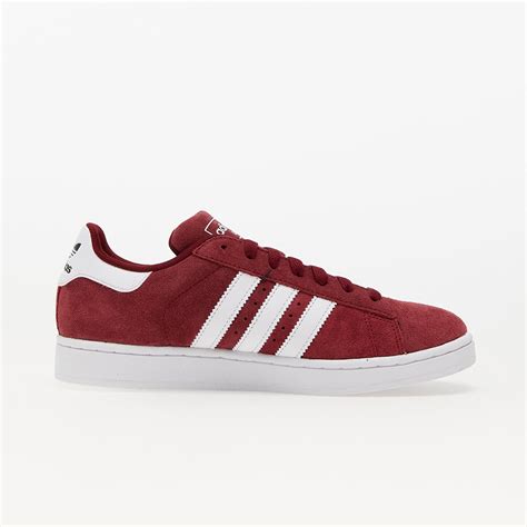 Mens Shoes Adidas Campus 2 Core Burgundy Ftw White Core Black Footshop