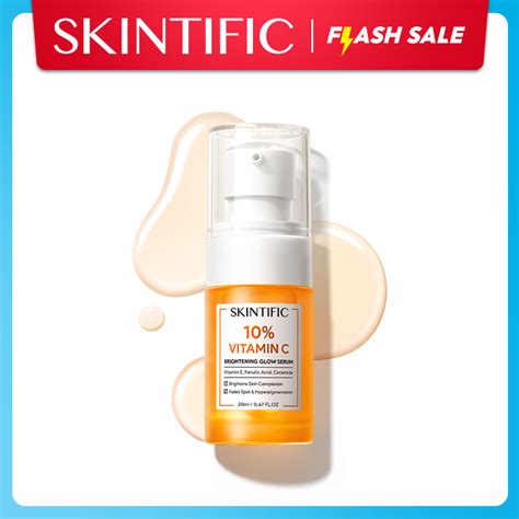 Jual Skintific Vitamin C Brightening Glow Serum Ml Shopee Indonesia