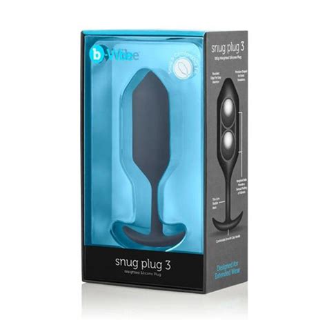 B Vibe Snug Plug 3 Black