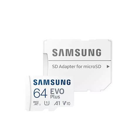 Карта памет Samsung ///SAMSUNG SDHC EVO PLUS 64GB 130MB/S CLASS 10 ...