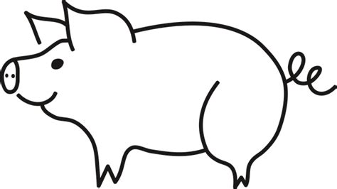 Download Pig, Piglet, Without Background. Royalty-Free Vector Graphic ...