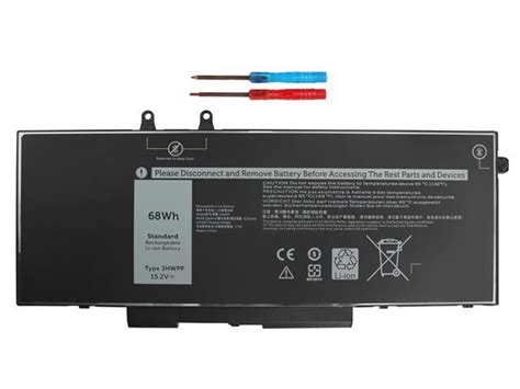 3hwpp 68wh Replacement Dell Battery For Dell Latitude 5401 5410 5411 5501 5510 5511 Precision