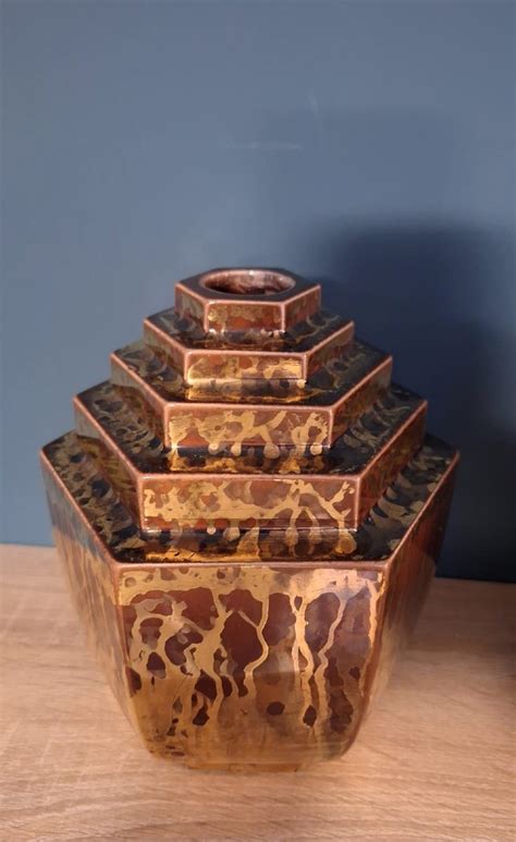 Proantic Une Paire De Vases Art Déco De Paul Millet Sèvres 20ème