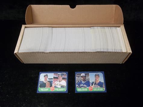 Lot Detail 1986 Fleer Baseball 1 Complete Set Of 660 Cards