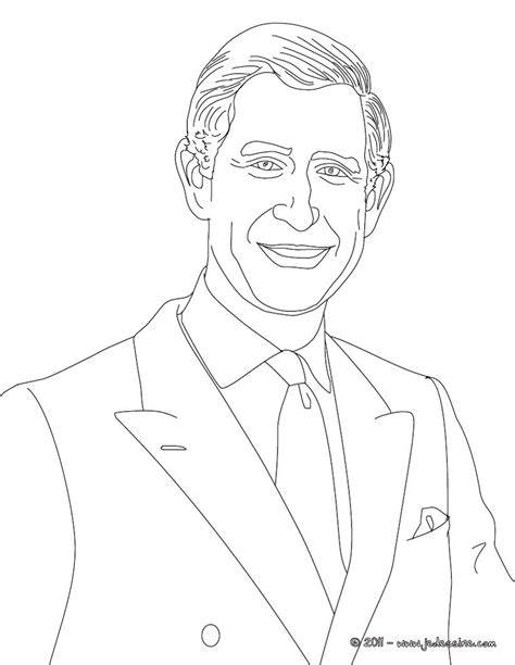 Coloriages Coloriage Du Prince Charles