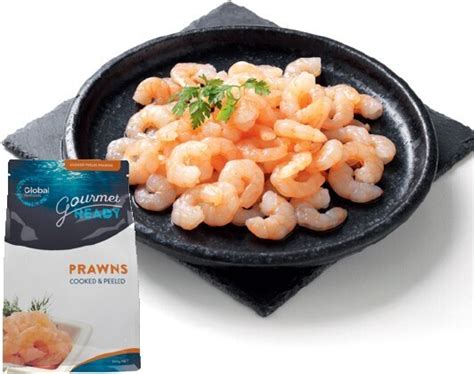 Global Seafoods Cooked Peeled Prawns G Offer At Iga Xpress