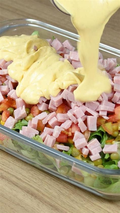 At Quem N O Gosta De Salada Vai Querer Comer Essa Salada Americana