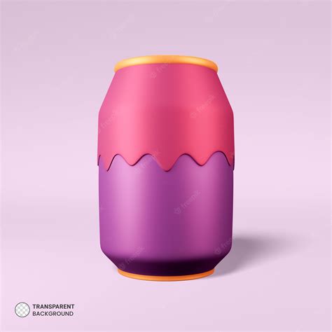 Premium Psd Soda Can Icon Isolated 3d Render Illustration