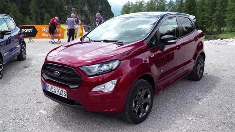 2019 Ford Ecosport St Line Awd Suv Driving Experience Youtube