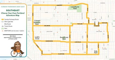 Southeast Portland Sunday Parkways 2021