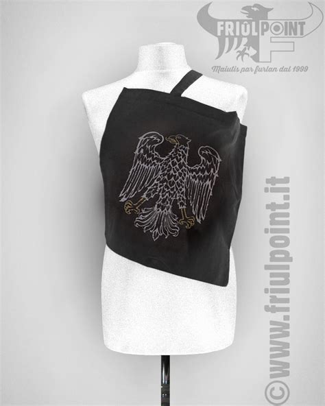 Borsa Cotone Leggera Aquila Friuli Oro Argento Friûlpoint
