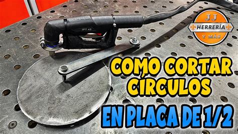 Incre Ble Herramienta Para Cortar C Rculos En Placa De Pulgada