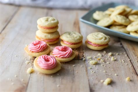 Vanilla Cream Sandwich Cookies - Love As Food