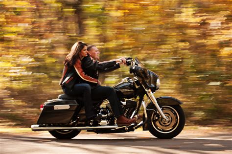 Harley Davidson Couple Fall David Hulthen Flickr