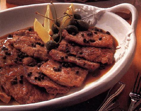 Recette Escalope de veau sauce au citron et aux câpres