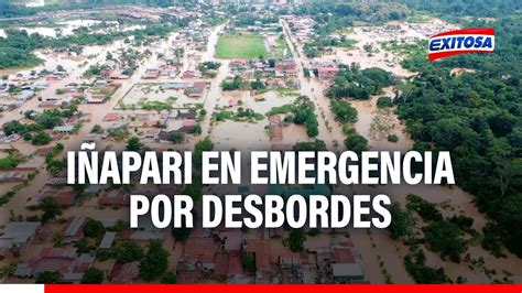 Madre de Dios Iñapari en emergencia por desbordes YouTube