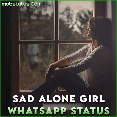 Sad Alone Girl Whatsapp Status Video Download, Latest 4k HD