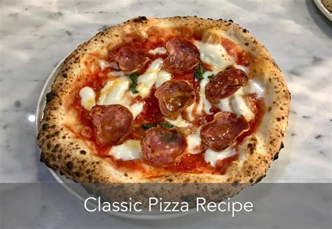 Classic Pizza Recipe Appliances Delivered