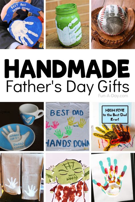 Handmade Fathers Day Ts From Kids Fun A Day