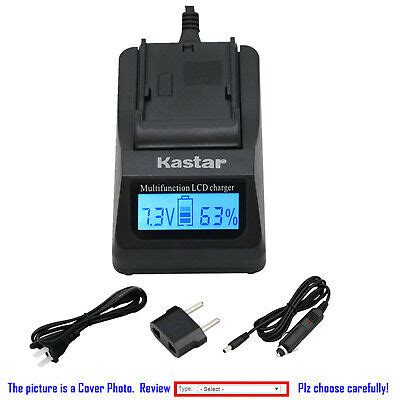 Kastar Battery Lcd Fast Charger For Bp Canon Vixia Hf R Hfr