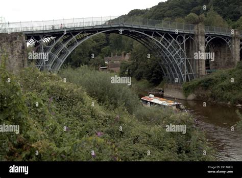 England Shropshire Ironbridge The First Iron Bridge Built In 1779