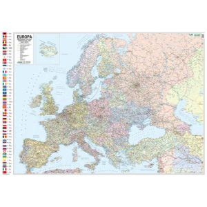 Mapa Cienna Polski Administracyjna