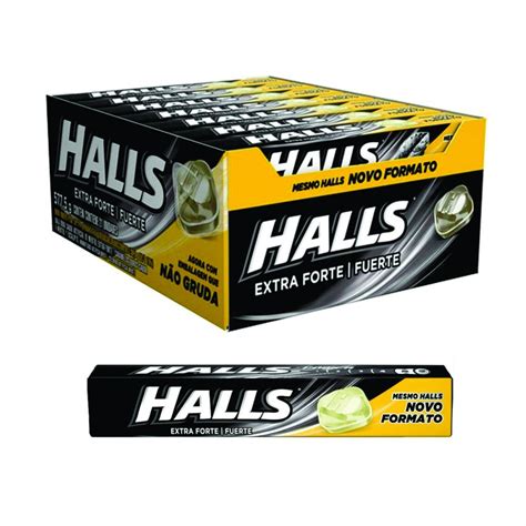 Bala Halls Diversos Sabores G Pronta Entrega Extra Forte Escorrega