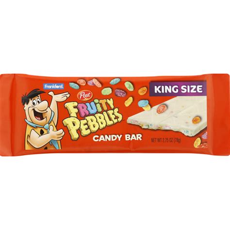 Post Fruity Pebbles Candy Bar King Size 78g Hollywood Candy Store