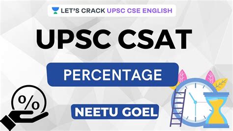 Percentage Part 2 Csat Crack Upsc Cseias 2021 Neetu Goel Youtube