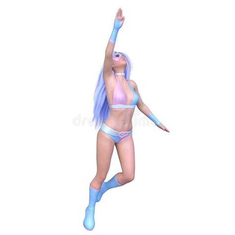 3D Rendering Of A Woman In Bikini Stock Illustration Illustration Of Idol Beauty 308495645