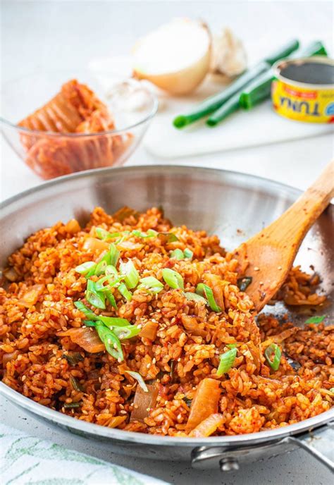 Easy Kimchi Fried Rice Recipe Kimchi Bokkeumbap Korean Bapsang Artofit