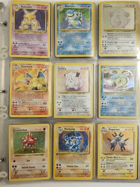 Pokemon 1999 Base Set Unlimited And Shadowless Vintage Wotc Choose