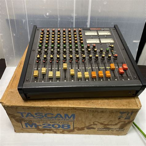 Yahoo オークション TASCAM ミキサー M 208