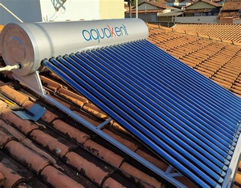 Aquecedor Solar Boiler Acoplado Aquakent