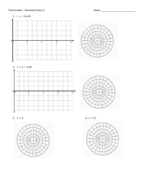 Fillable Online Polar Graphing Worksheet Answers. ... Fax Email Print ...