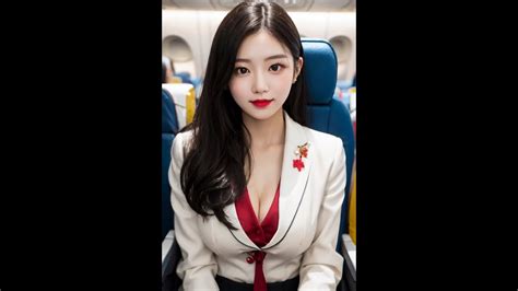 Ai Artㅣkorean Girl Stewardessㅣpart 1ㅣpixai Youtube