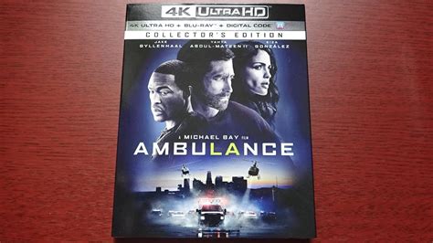 Ambulance 4K Ultra HD Blu Ray Unboxing YouTube