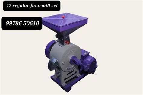 Semi Automatic Hp Inch Regular Open Type Flour Mill Kg Hr At Rs