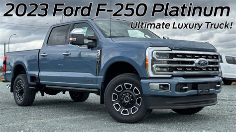 2023 Ford F 250 Platinum 67l Review 4k Youtube