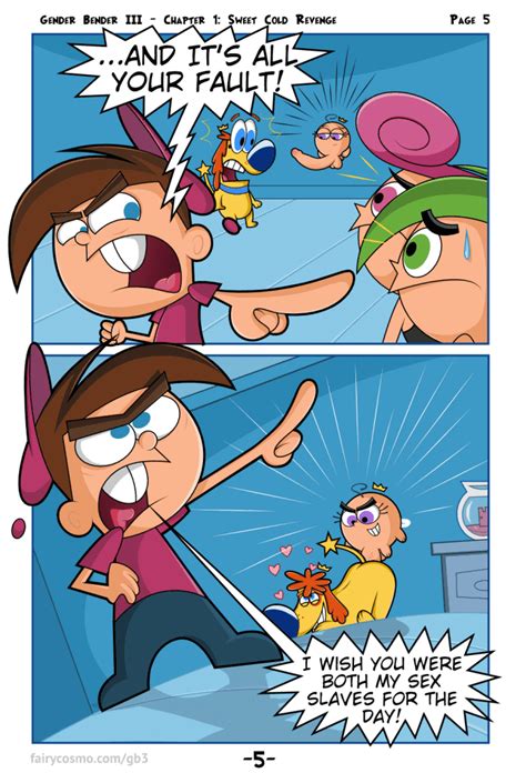 Gender Bender Page Rule Comic The Art Of Fairycosmo