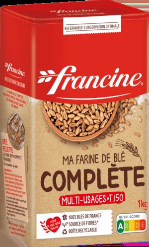 Farine De Bl Compl Te T Farine Compl Te Source De Fibres Francine