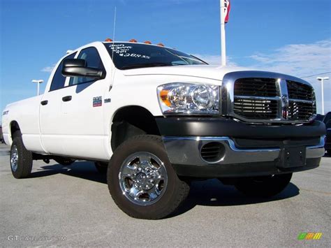 2009 Bright White Dodge Ram 2500 Sxt Quad Cab 4x4 20128024 Photo 3