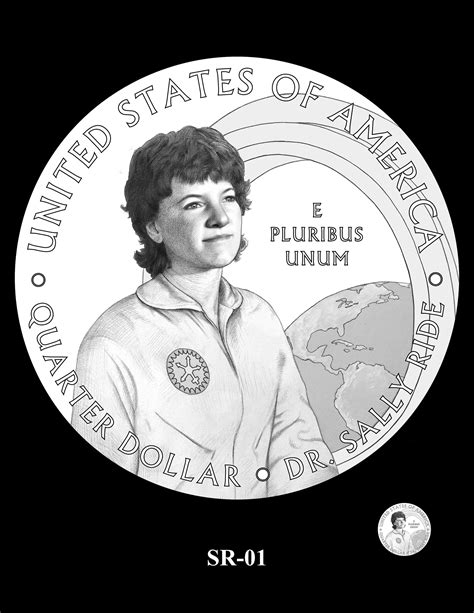 2022 Sally Ride American Women Quarter | CCAC Images | U.S. Mint