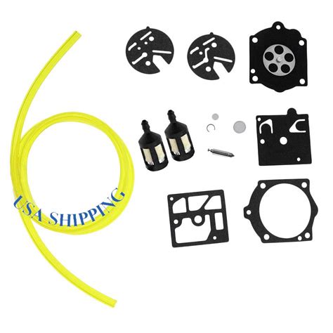 Poulan Chainsaw WT324 Carburetor Repair Rebuild Kit 530069826 1950 2050