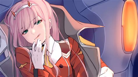 Download Zero Two Darling In The Franxx Anime Darling In The Franxx 4k Ultra Hd Wallpaper By